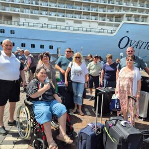 Thank you TO Danielle and friends for using FLY N CRUISE SHUTTLES. It was an absolute pleasure transporting you all. Can't wait to see you guys again!! #cruiselife #cruising #cruiseshuttle